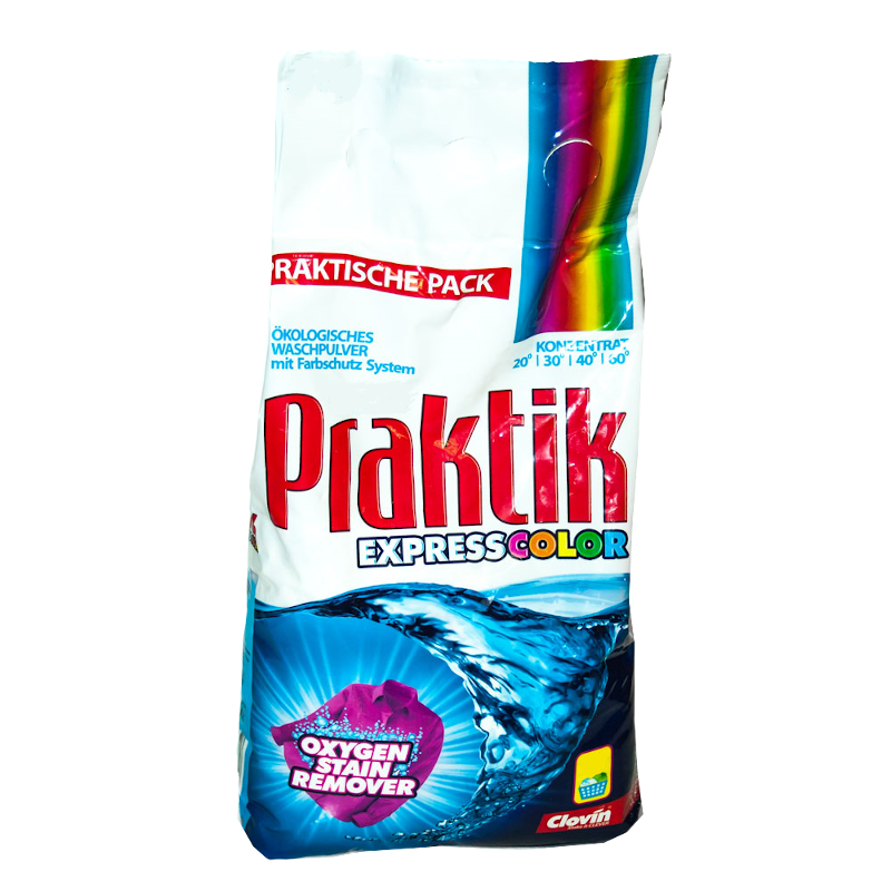 Порошок пральний PRAKTIK COLOR (040-9782), для кольорової білизни, 3,4кг